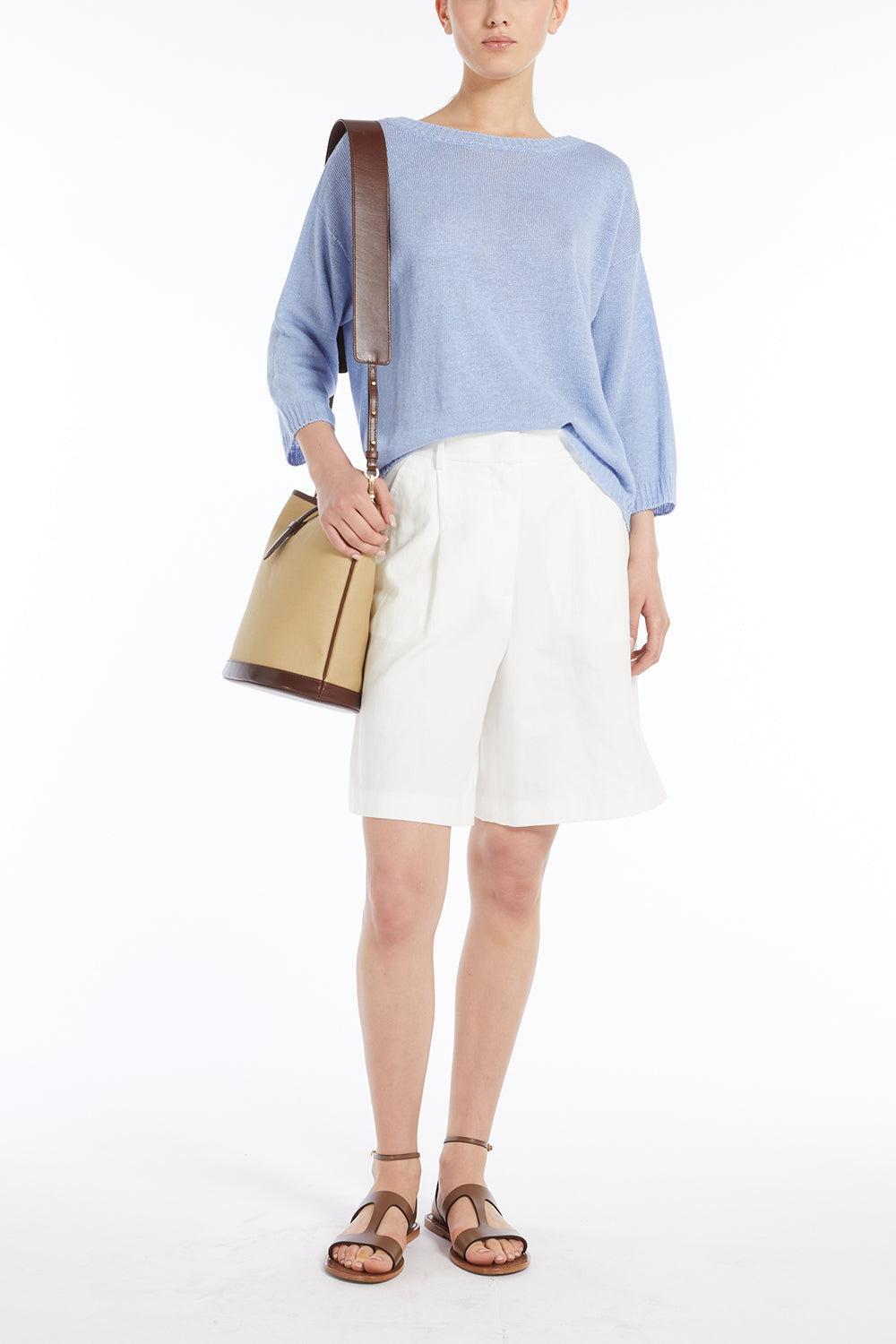 Selz Sweater-SKY BLUE-S-CLOTHINGTOPKNITS-MAX MARA