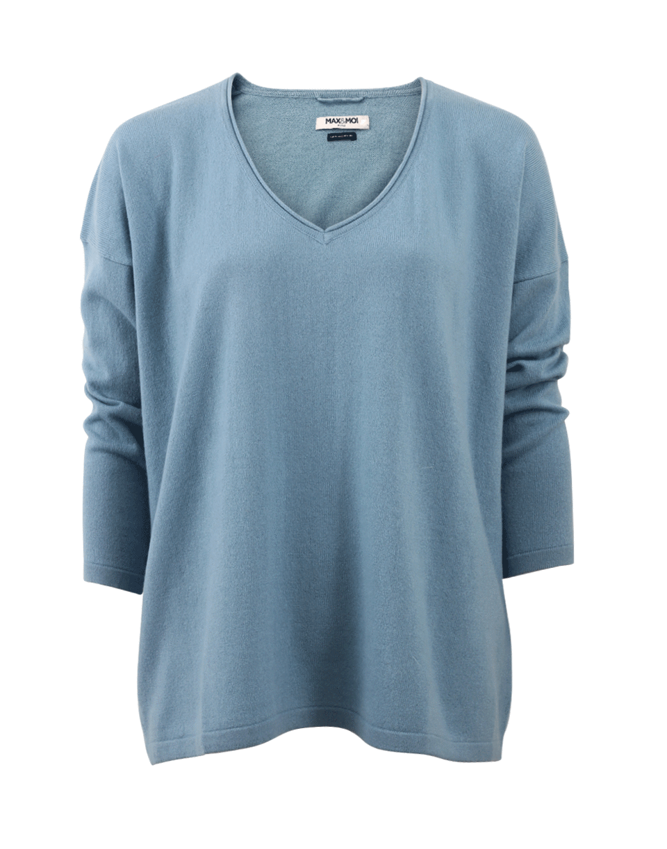 MAX & MOI-Cashmere And Fur "You" Sweater-
