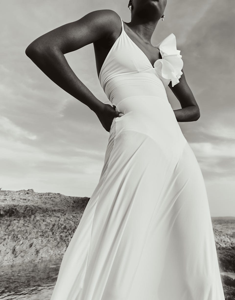 MAYGEL CORONEL-Ola Maxi Dress-OFFWHT