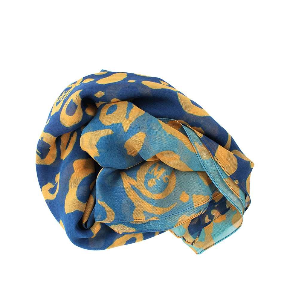 McQ by Alexander McQueen-Leopard Print Scarf-