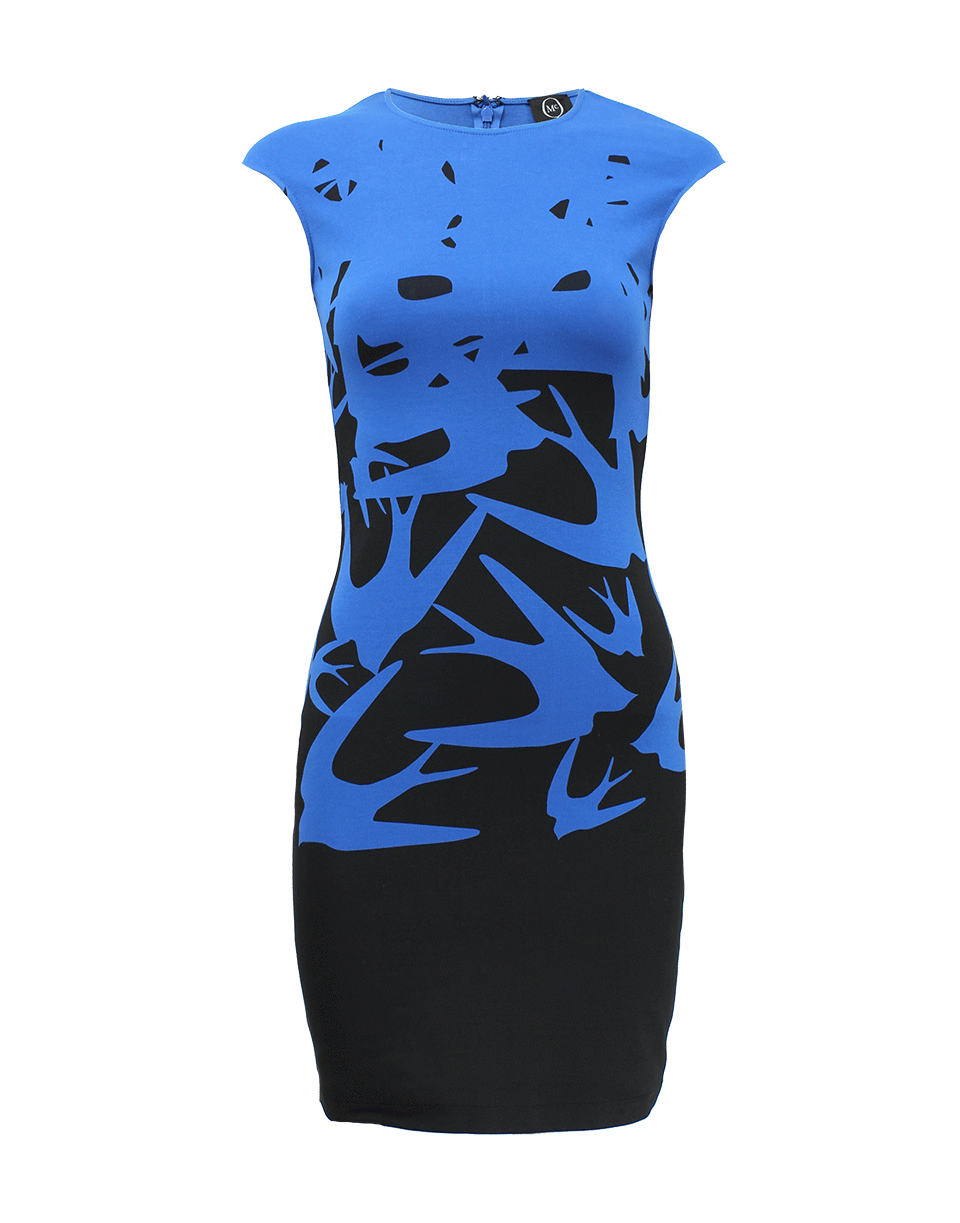 McQ by Alexander McQueen-Cap Sleeve Interlock Dress-