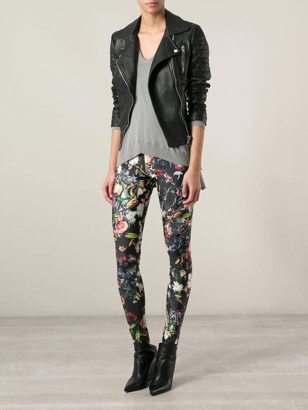 McQ by Alexander McQueen-Festival Floral Leggings-