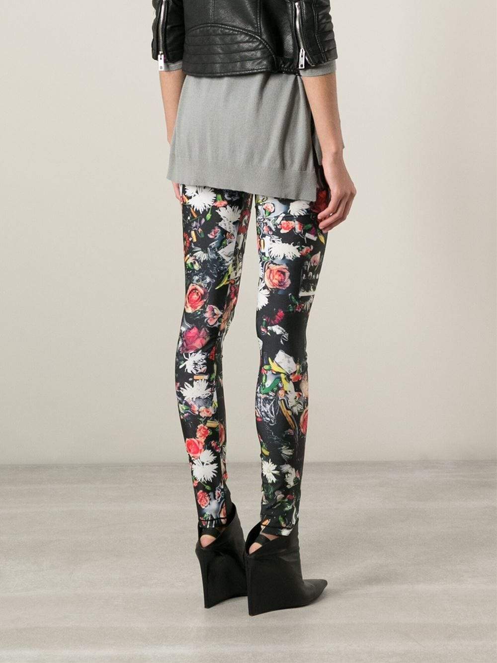 McQ by Alexander McQueen-Festival Floral Leggings-
