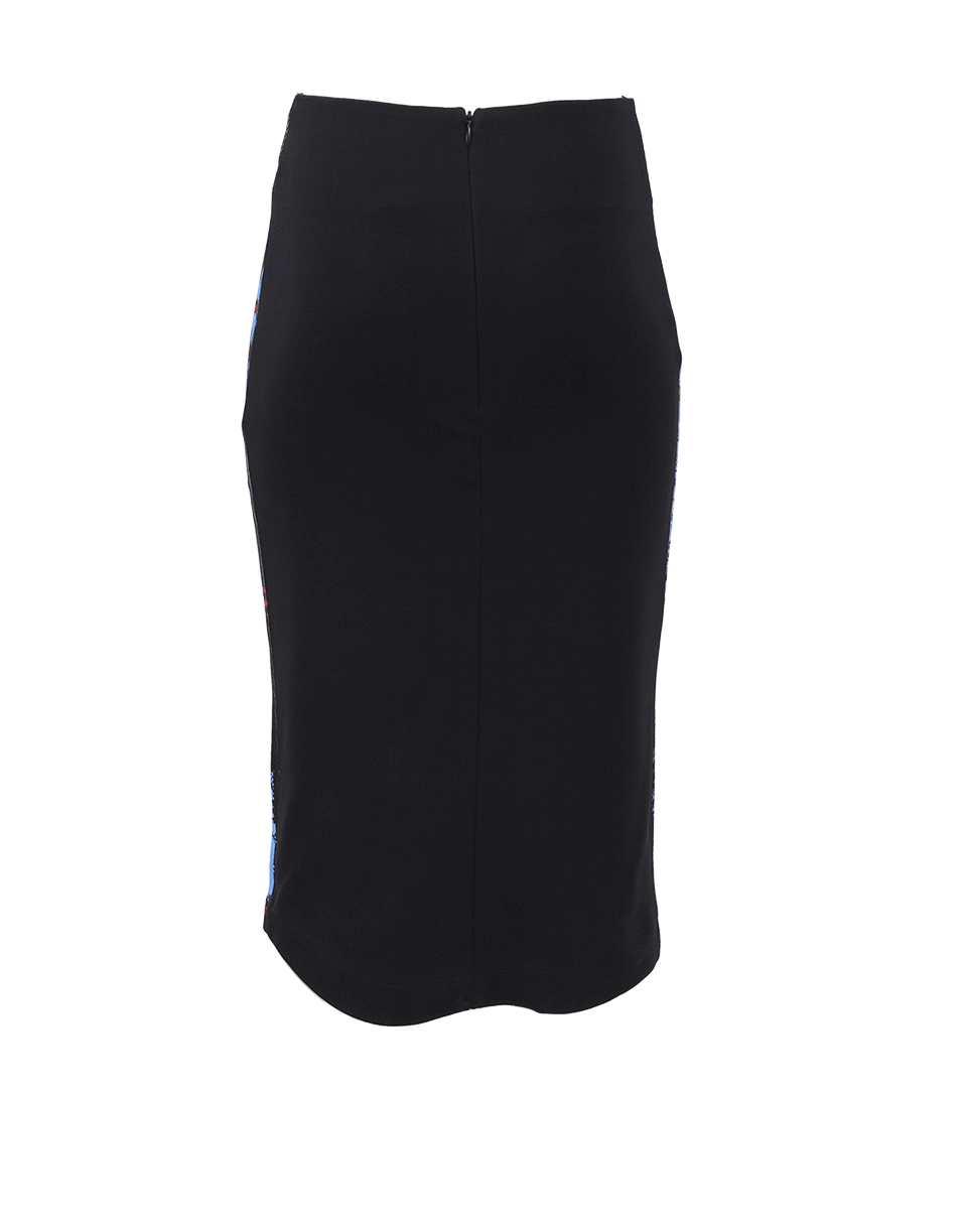 McQ by Alexander McQueen-Contour Printed Skirt-