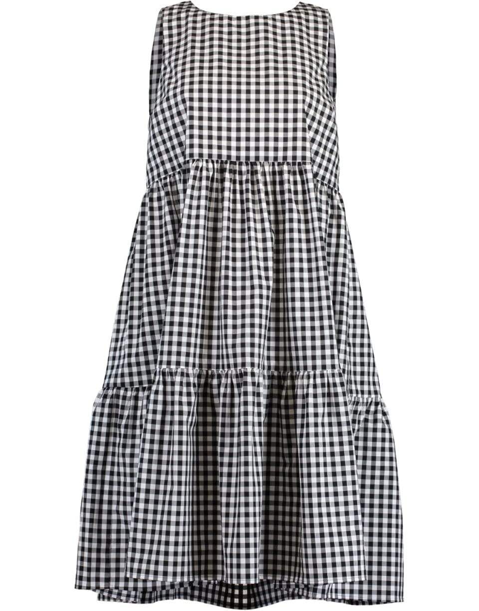 MDS STRIPES-Sleeveless Peasant Dress-