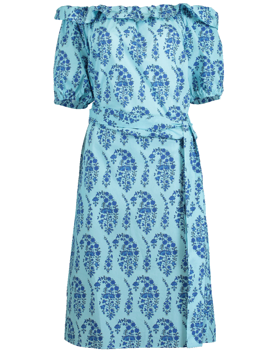 MDS STRIPES-Amy Off Shoulder Dress-
