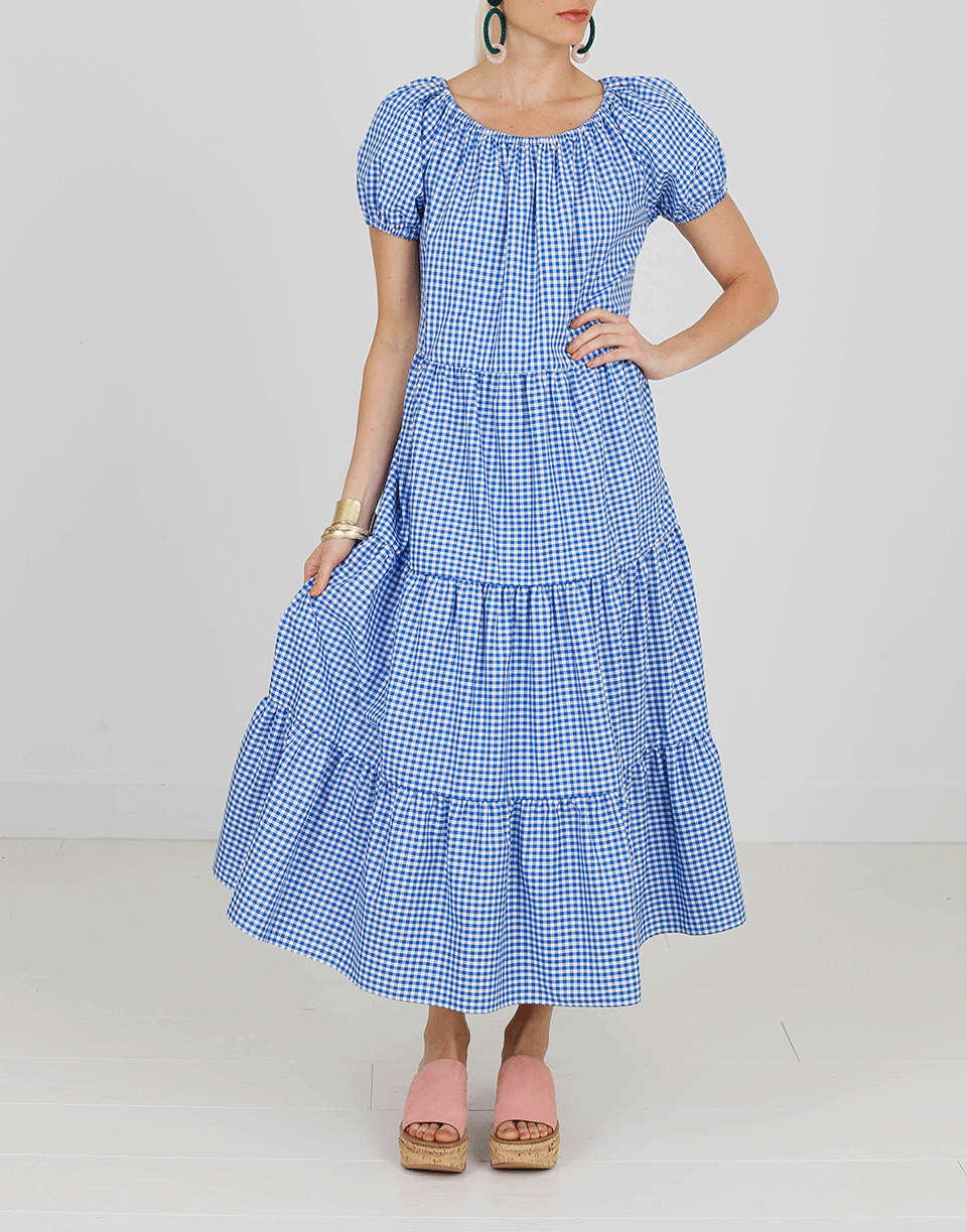 MDS STRIPES-Peasant Dress-