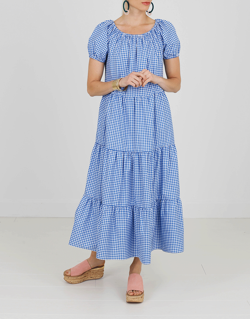 MDS STRIPES-Peasant Dress-