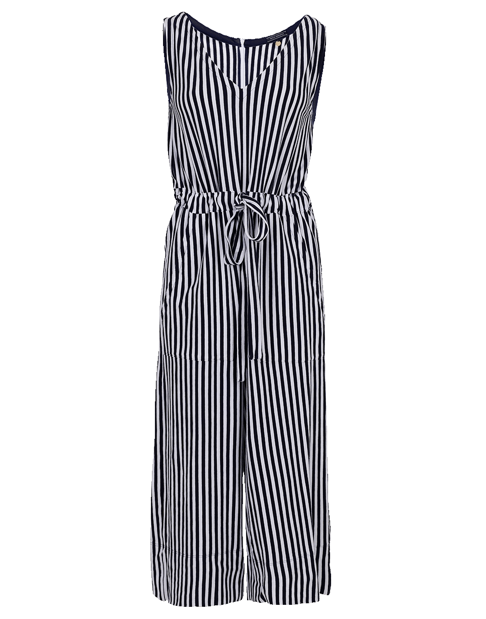 MDS STRIPES-Amanda Striped Jumpsuit-