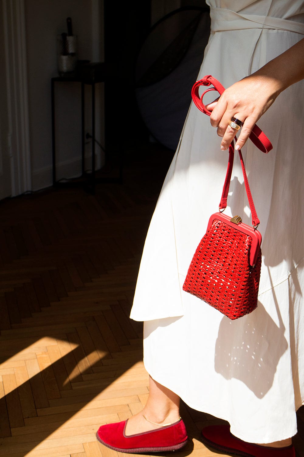 MEHRY MU-Rita Crossbody Bag - Red-RED