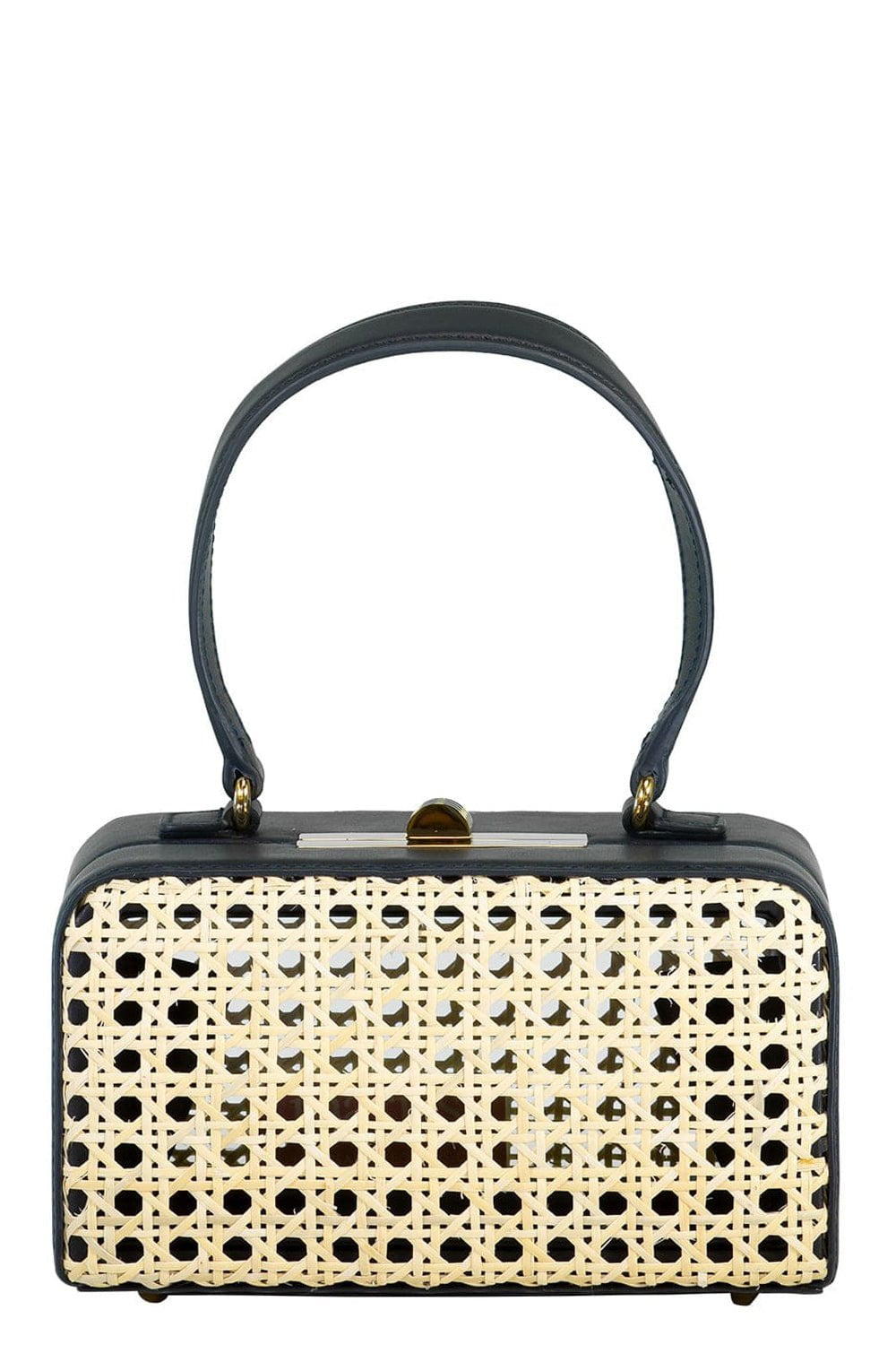 MEHRY MU-Luna Box Bag - Navy-NAVY