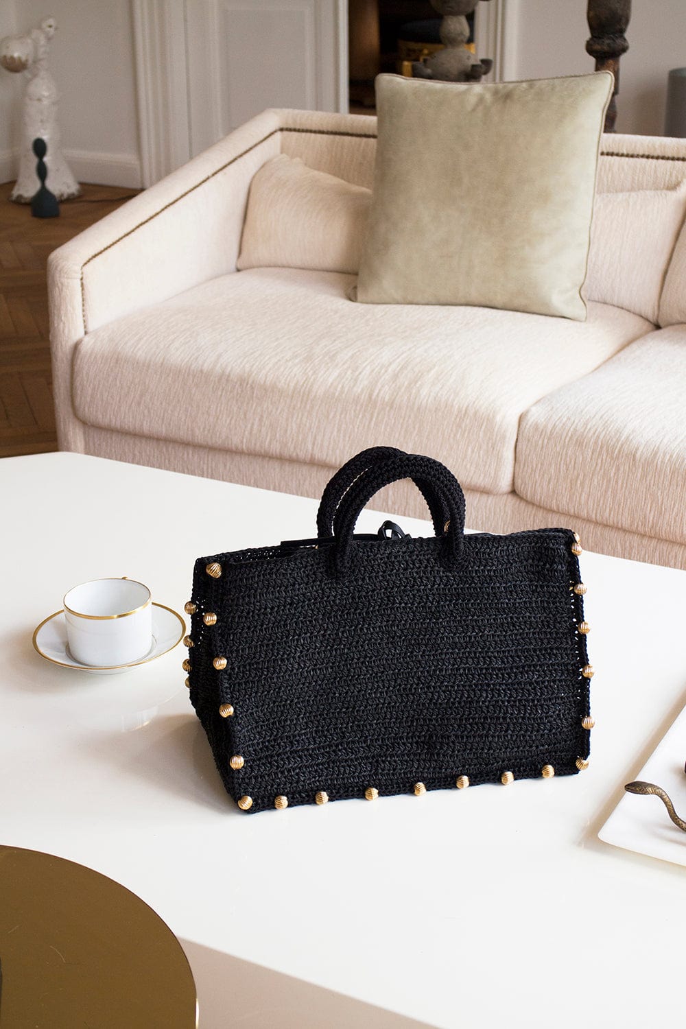 MEHRY MU-Terra Tote Bag-BLACK