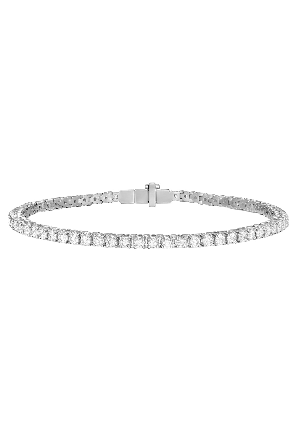 Lennox Tennis Bracelet - White Gold-WHITE GOLD-JEWELRYFINE JEWELBRACELET O-MELISSA KAYE