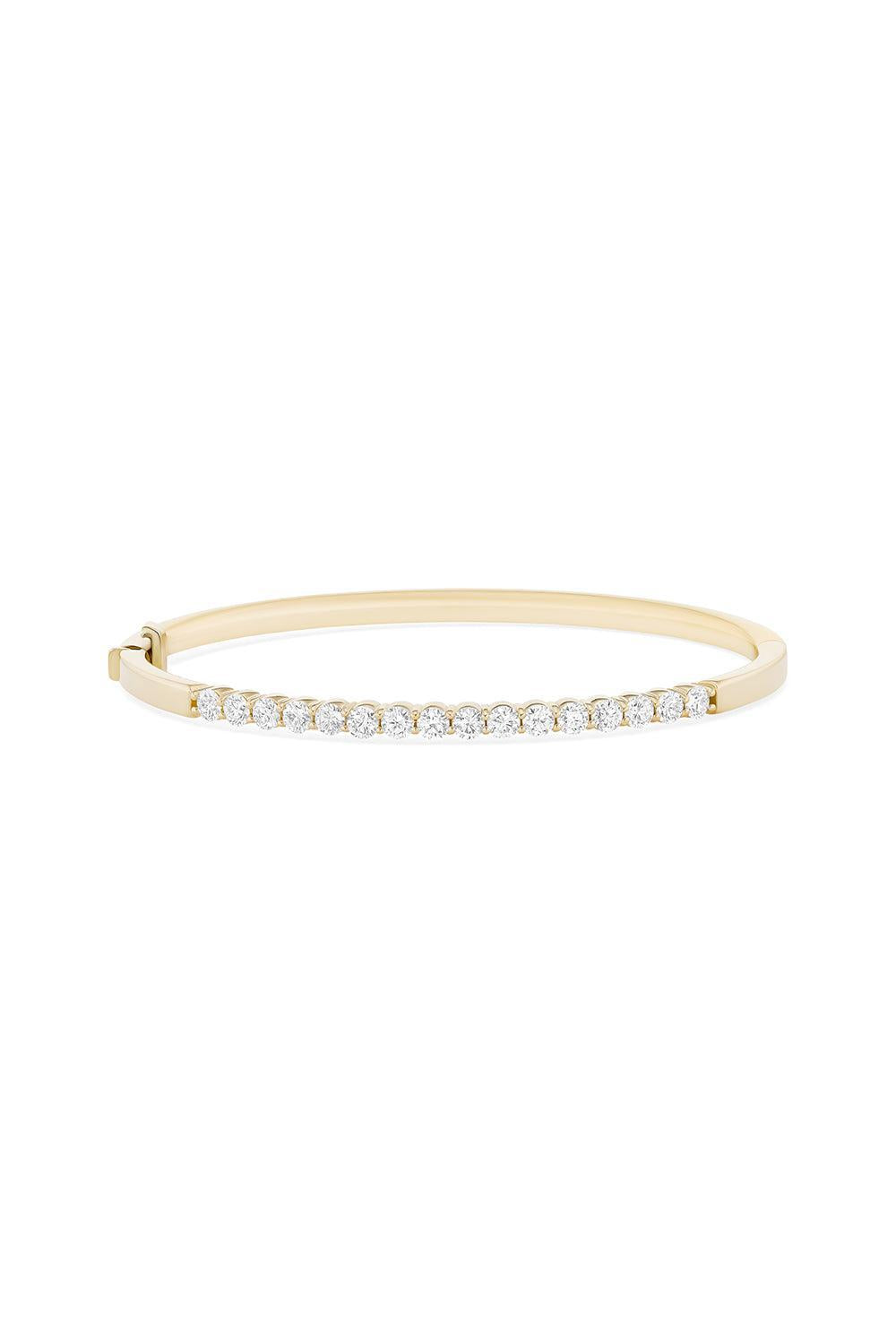 Diamond Honey Cuff Bracelet-YELLOW GOLD-JEWELRYFINE JEWELBRACELET O-MELISSA KAYE