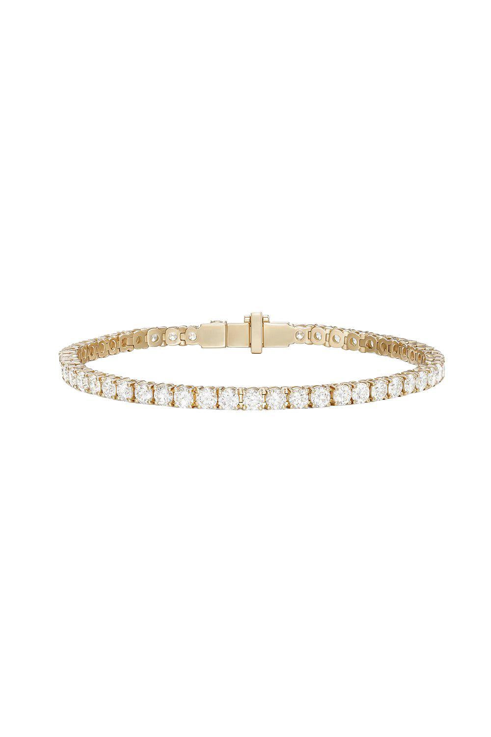 Medium Lenox Diamond Tennis Bracelet-YELLOW GOLD-MED-JEWELRYFINE JEWELBRACELET O-MELISSA KAYE