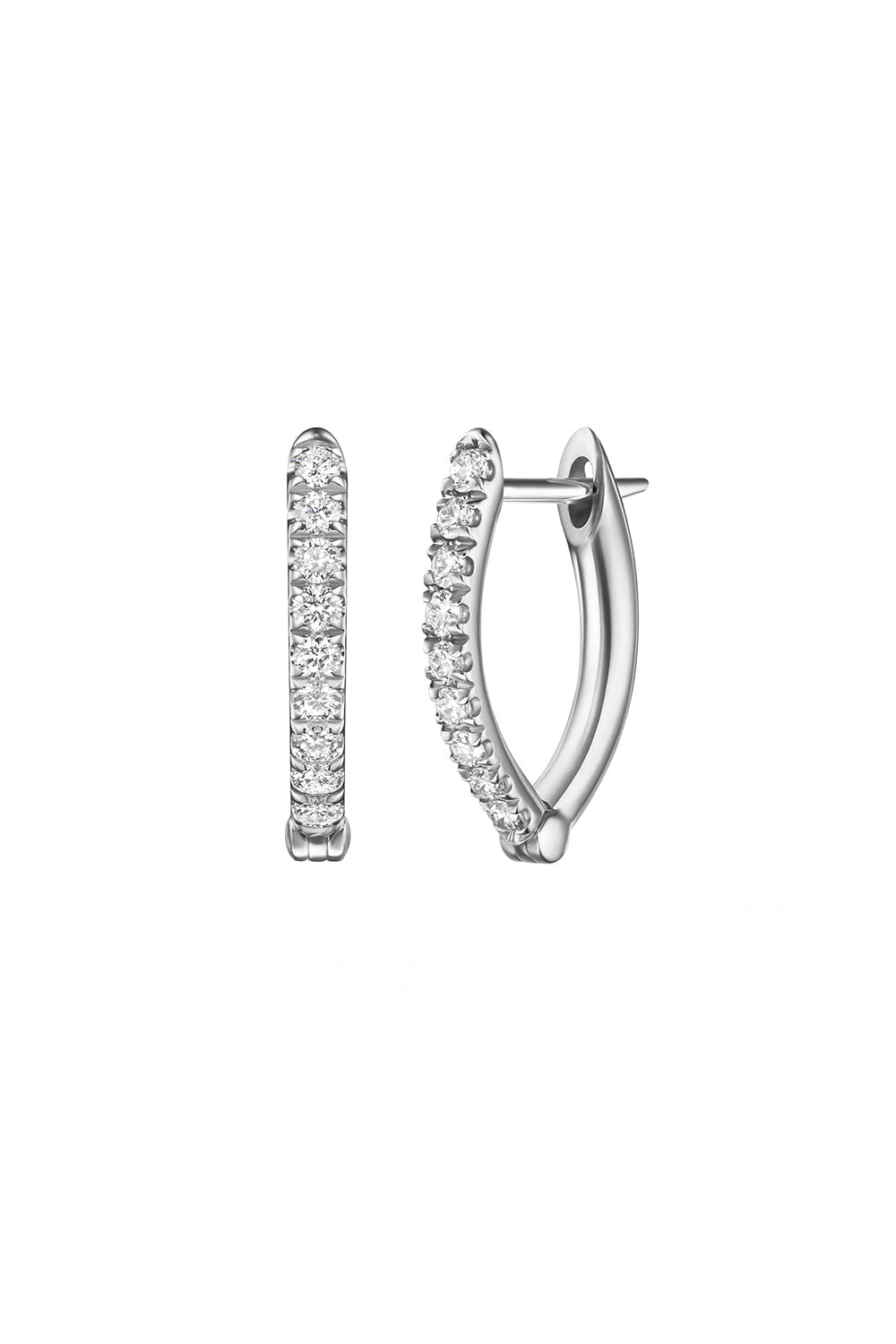 Christina Small Earrings-WHITE GOLD-S-JEWELRYFINE JEWELEARRING-MELISSA KAYE