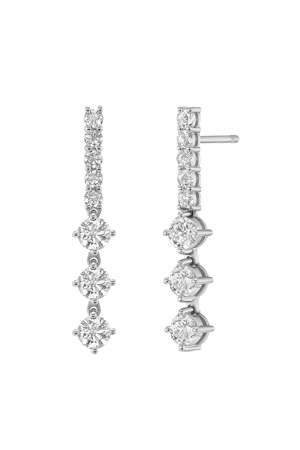 Medium Stella Earrings-WHITE GOLD-JEWELRYFINE JEWELEARRING-MELISSA KAYE