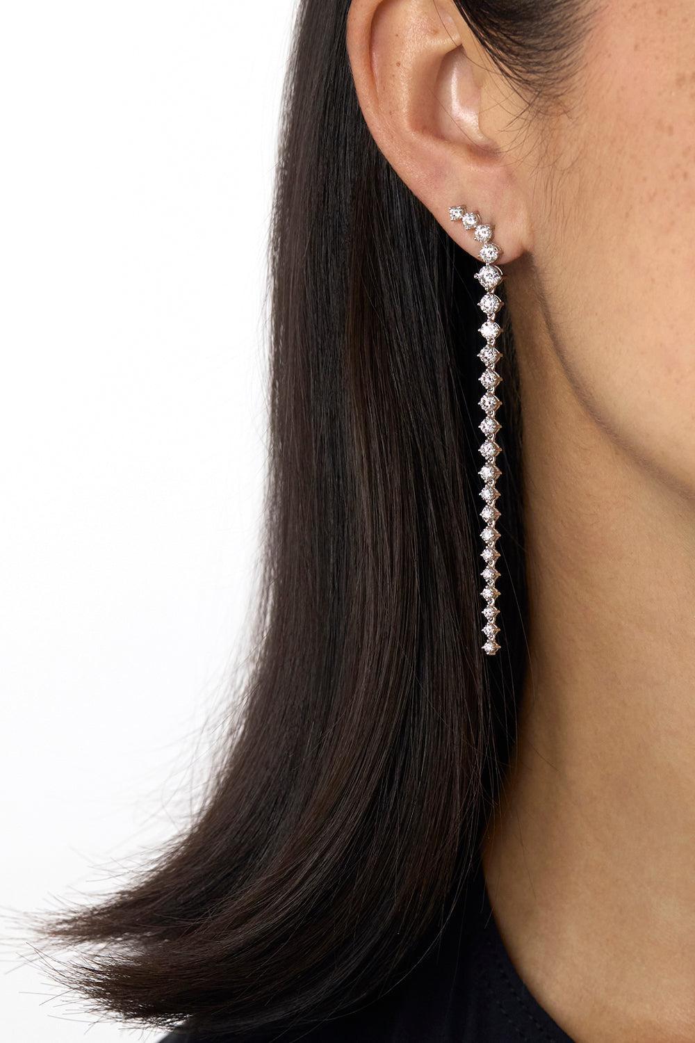 Diamond Long Aria Dagger Earrings-YELLOW GOLD-JEWELRYFINE JEWELEARRING-MELISSA KAYE