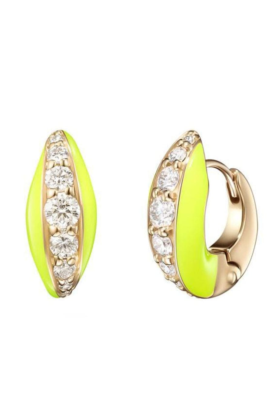 MELISSA KAYE-Remi Neon Yellow Huggies-YELLOW GOLD