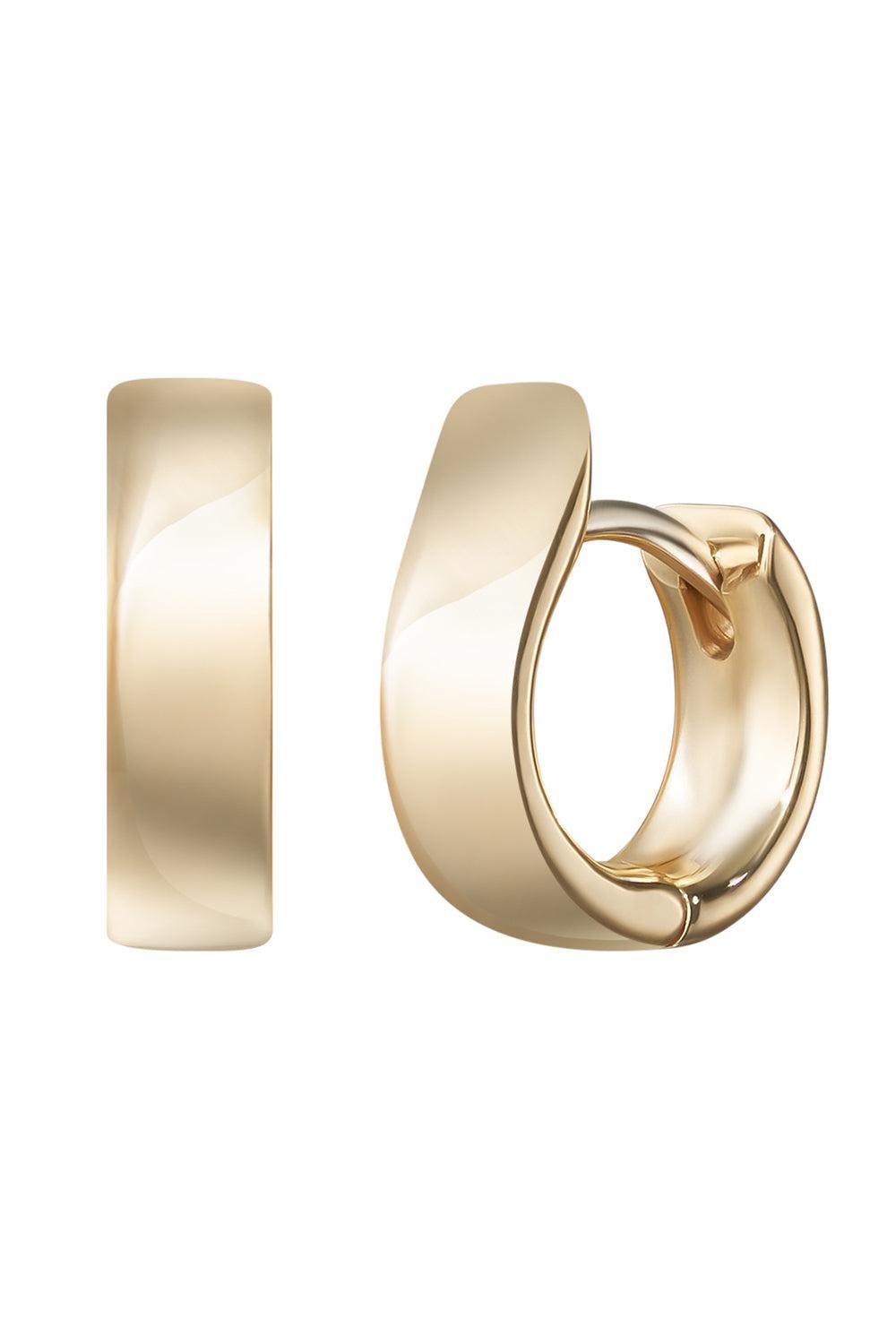 Small Honey Hoop Earrings-YELLOW GOLD-JEWELRYFINE JEWELEARRING-MELISSA KAYE
