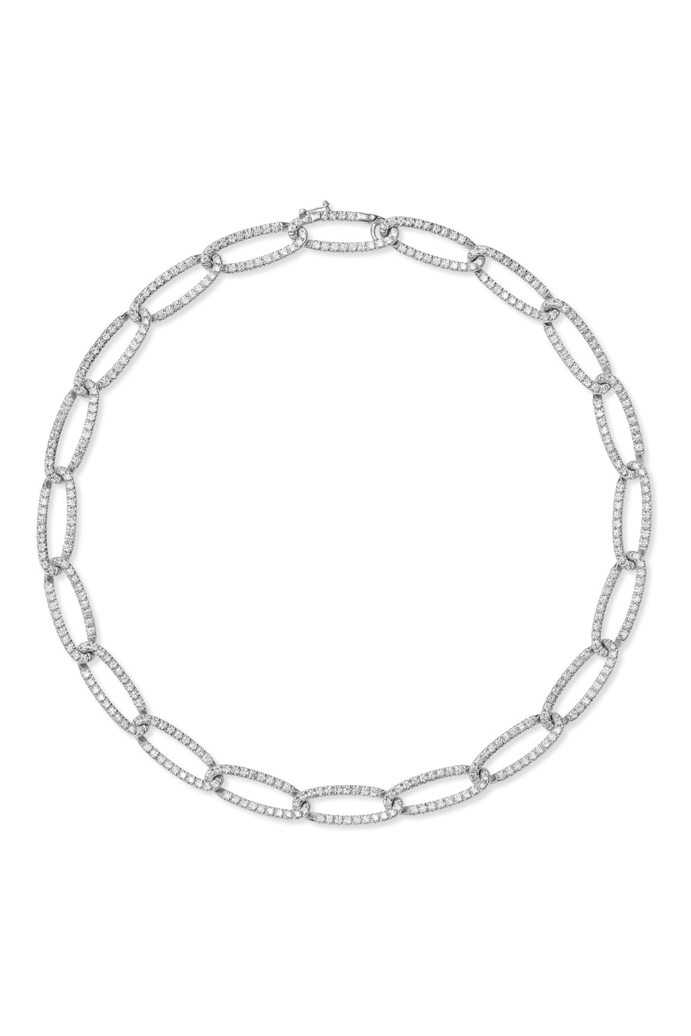 Medium Diamond Lulu Necklace-WHITE GOLD-16-JEWELRYFINE JEWELNECKLACE O-MELISSA KAYE