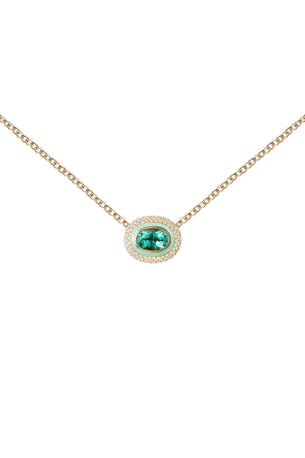MELISSA KAYE-Lenox Paraiba Pendant Necklace-YELLOW GOLD