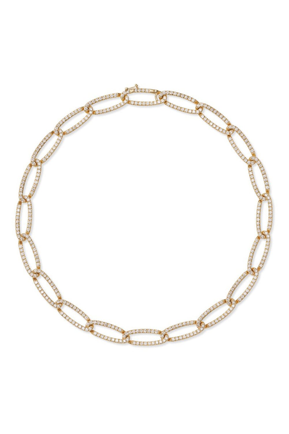 MELISSA KAYE-Medium Diamond Lulu Necklace-YELLOW GOLD
