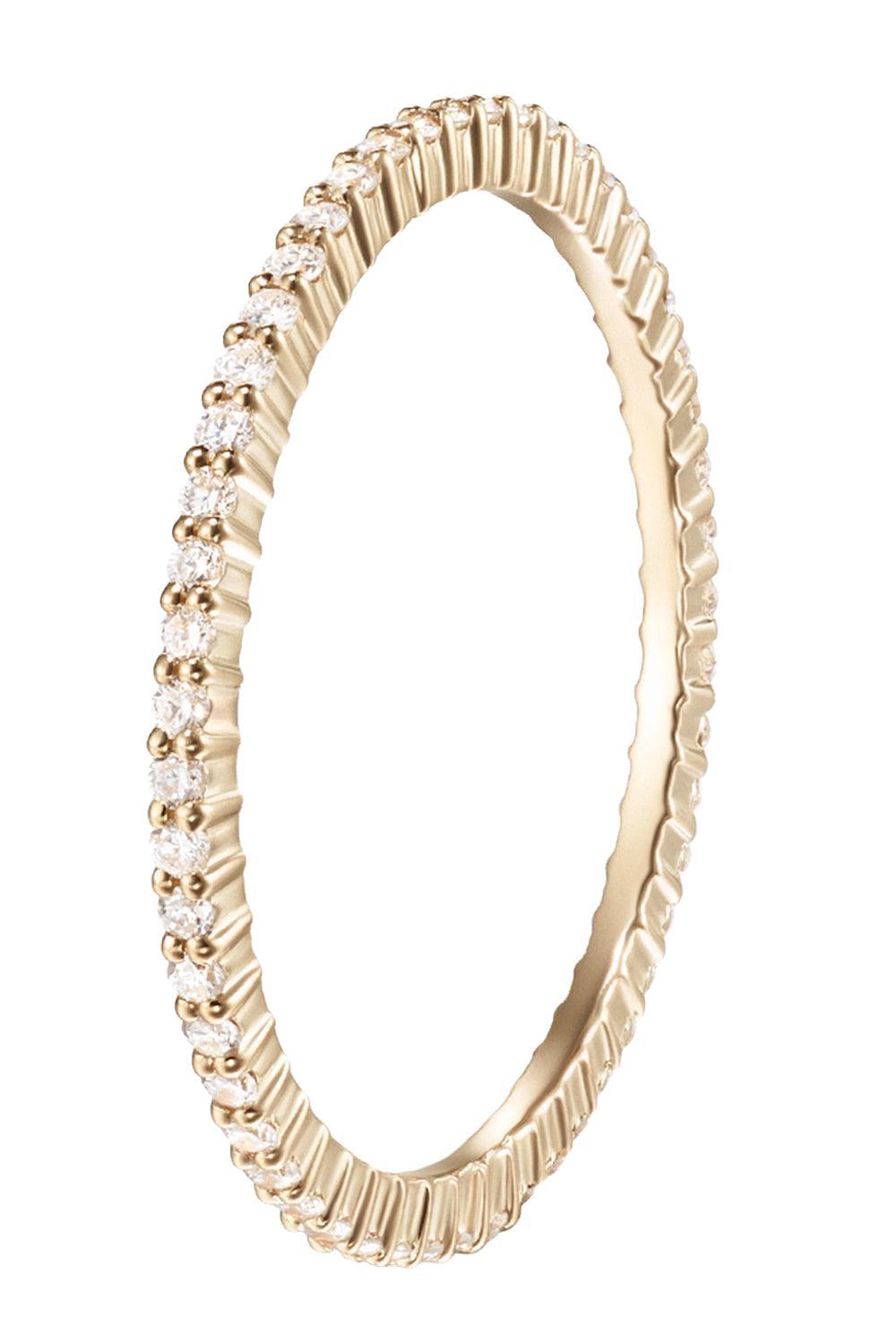 Sadie Eternity Band - Yellow Gold - 1mm-YELLOW GOLD-6-JEWELRYFINE JEWELRING-MELISSA KAYE
