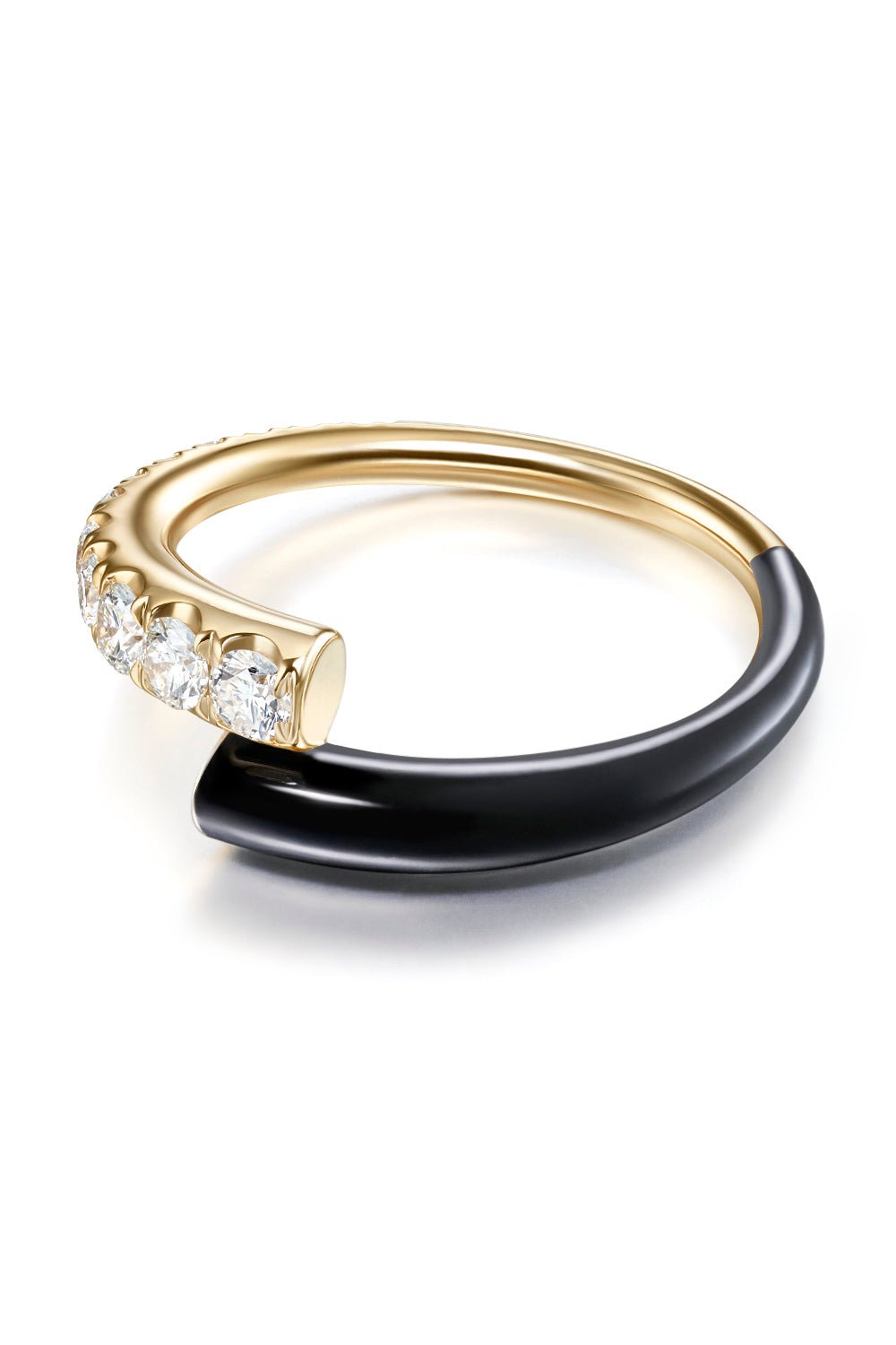 MELISSA KAYE-Black Diamond Lola Ring-