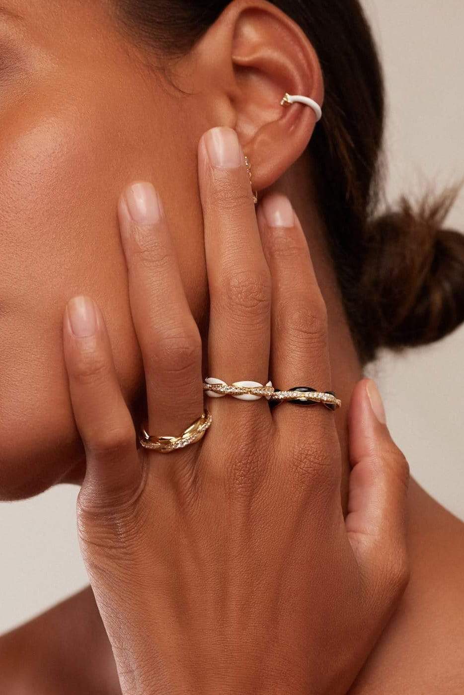 MELISSA KAYE-White Ada Ring-