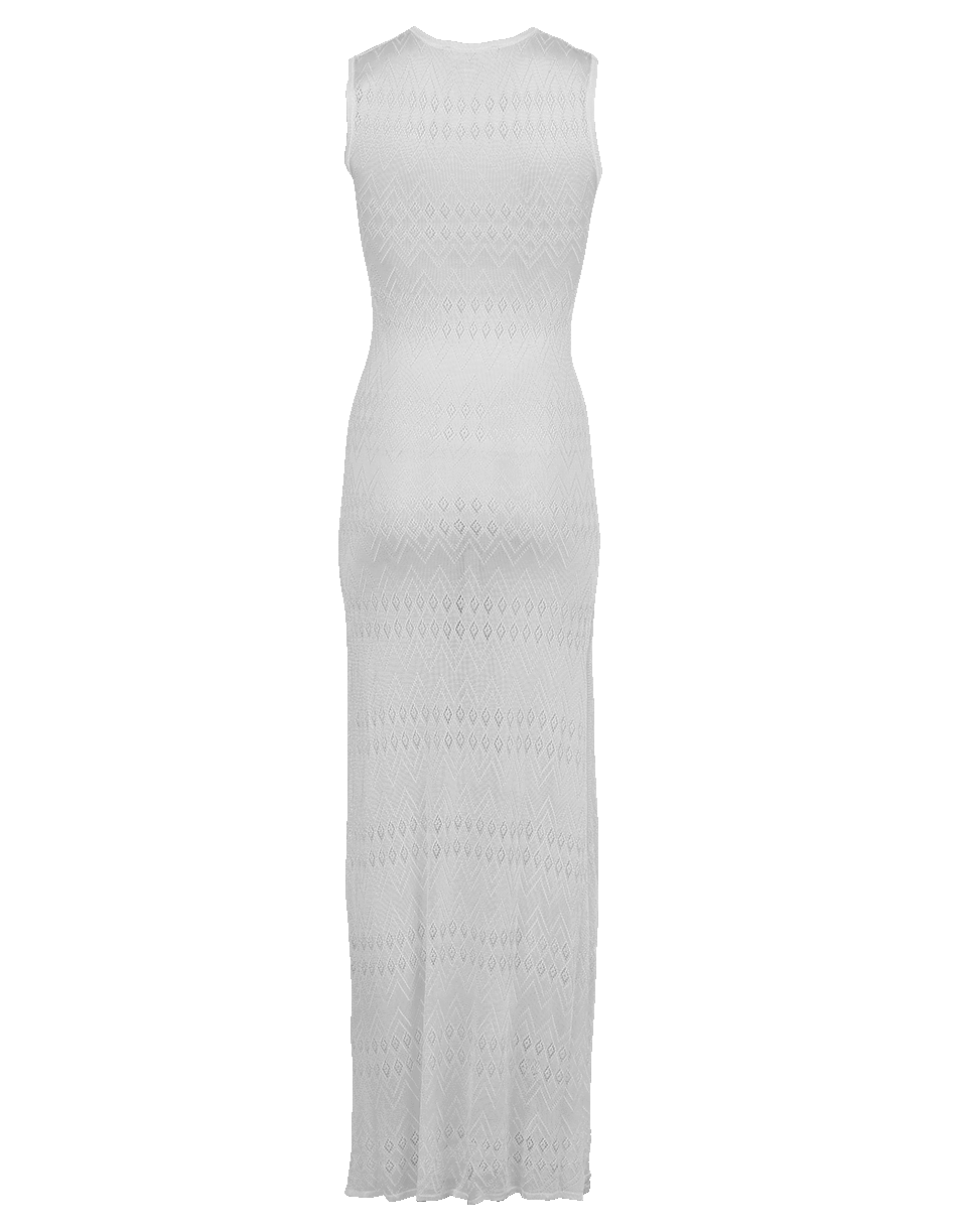 MELISSA ODABASH-Lace Up Maxi Dress-