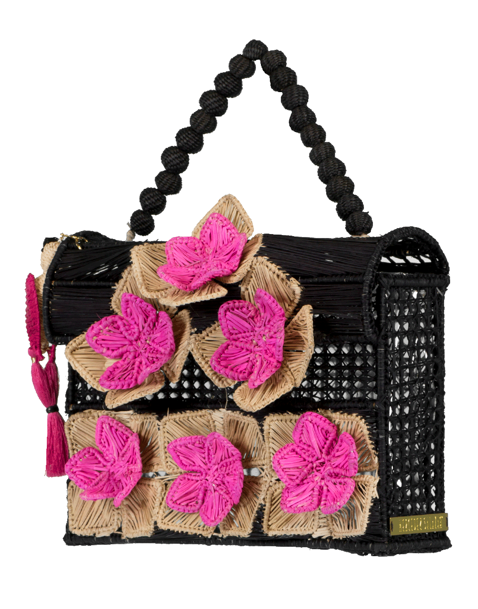 MERCEDES SALAZAR-Guacamaya Reina Lunchbox Bag-BLACK