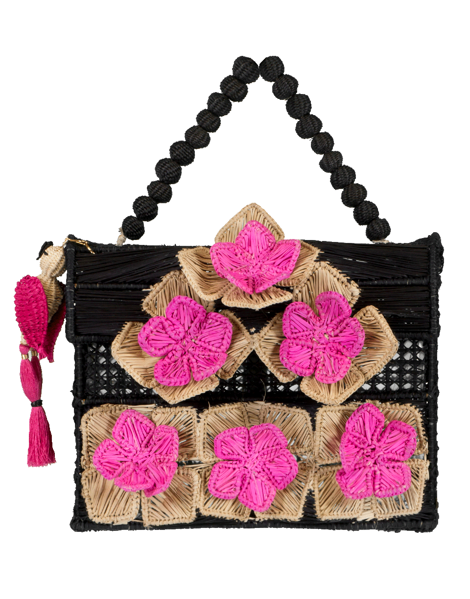 MERCEDES SALAZAR-Guacamaya Reina Lunchbox Bag-BLACK