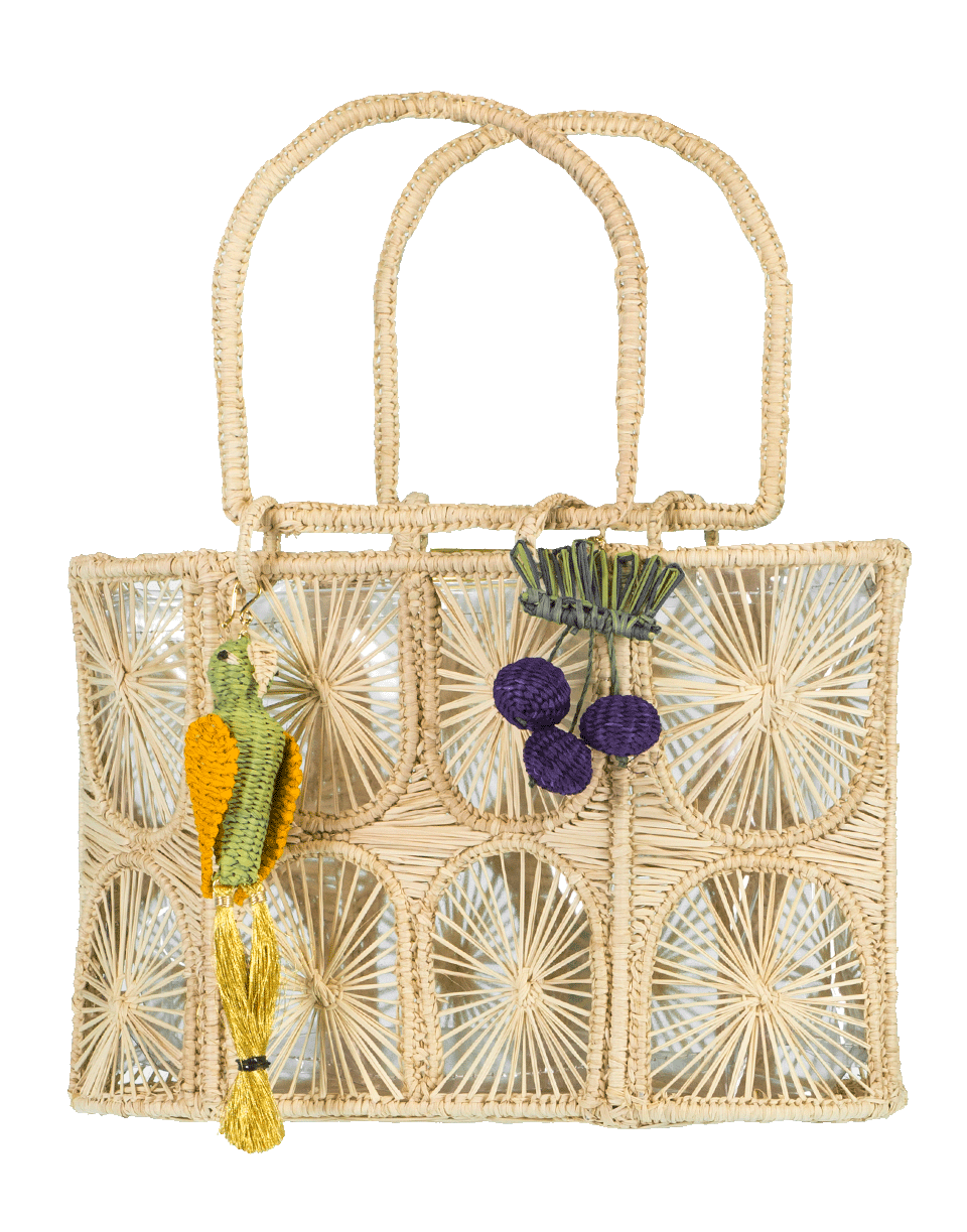 MERCEDES SALAZAR-Periquito Verde Bag-NATURAL