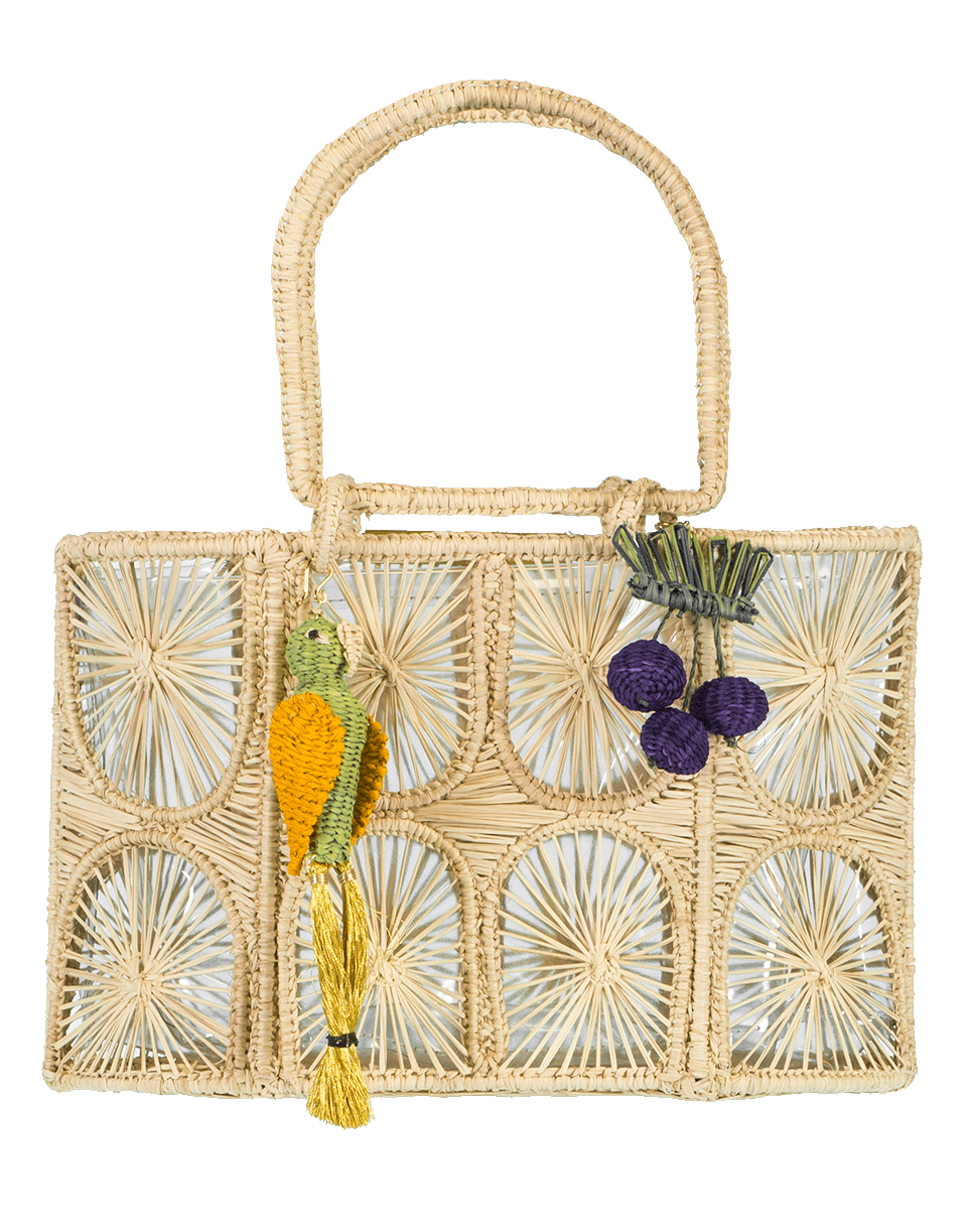 MERCEDES SALAZAR-Periquito Verde Bag-NATURAL