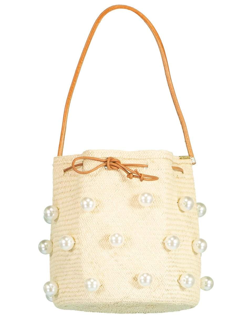 MERCEDES SALAZAR-Uto Bucket Bag-NATURAL