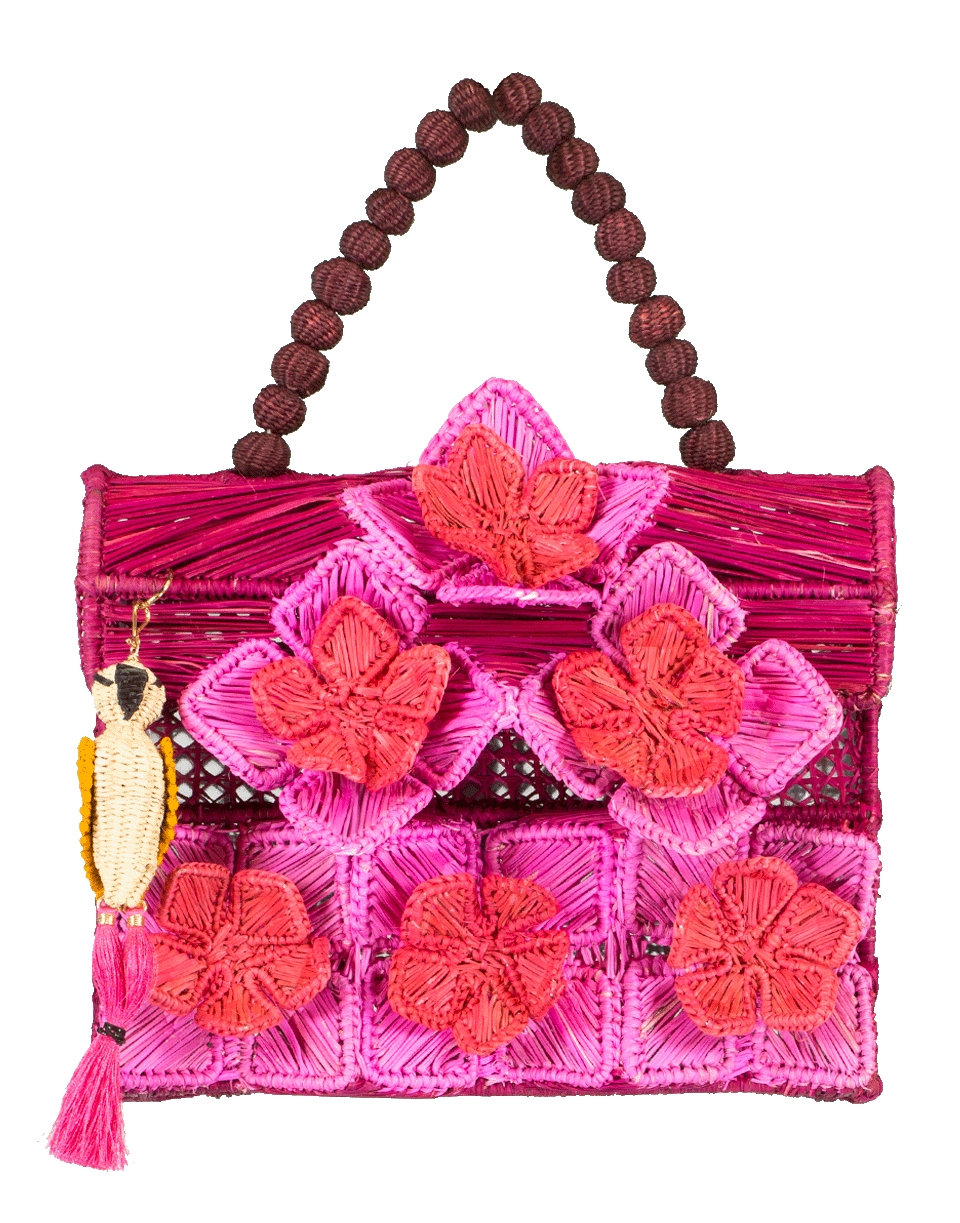 MERCEDES SALAZAR-Cacatua Rey Bag-PRPL/PNK