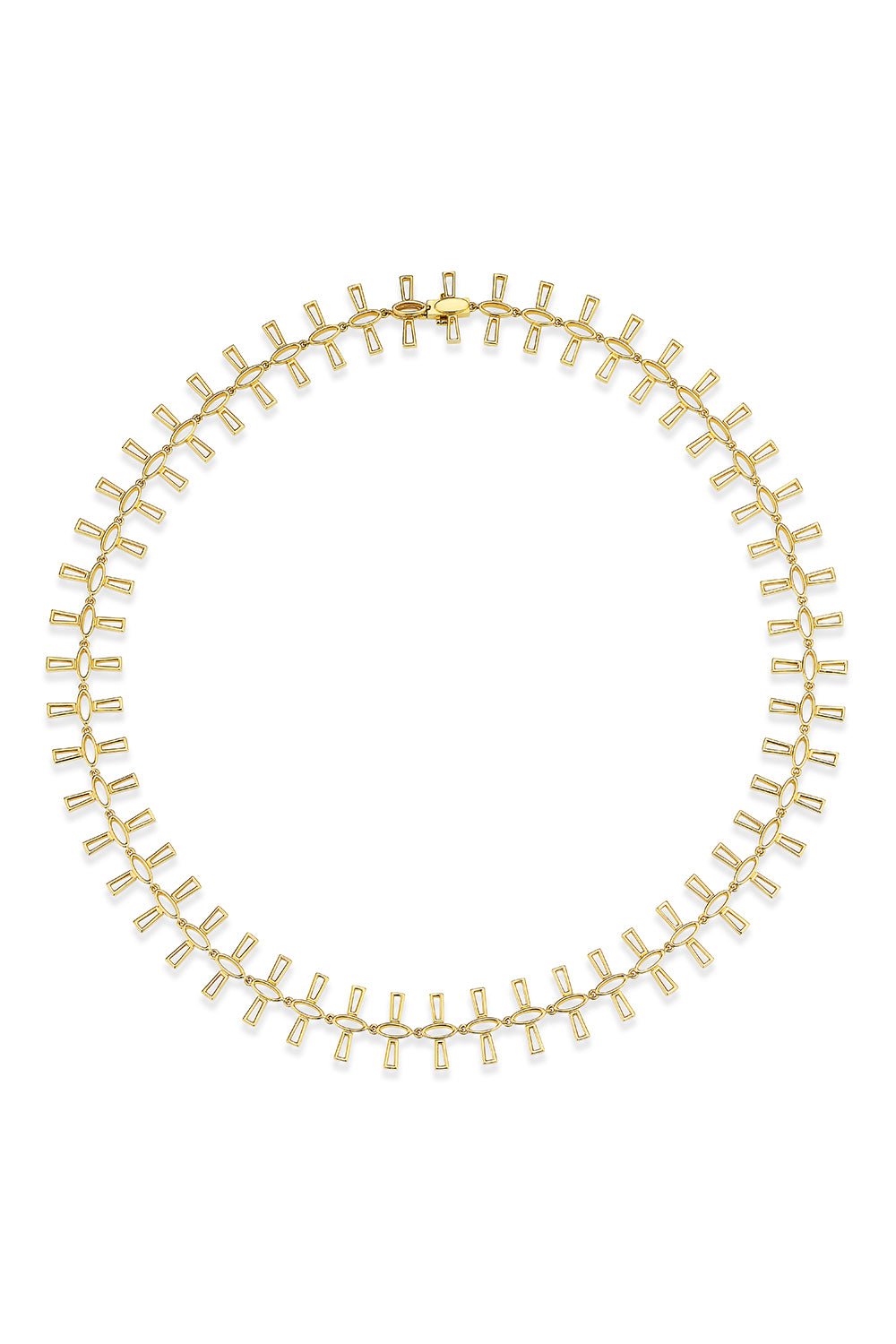 MEREDITH YOUNG-Supernova Outline Collar-YELLOW GOLD