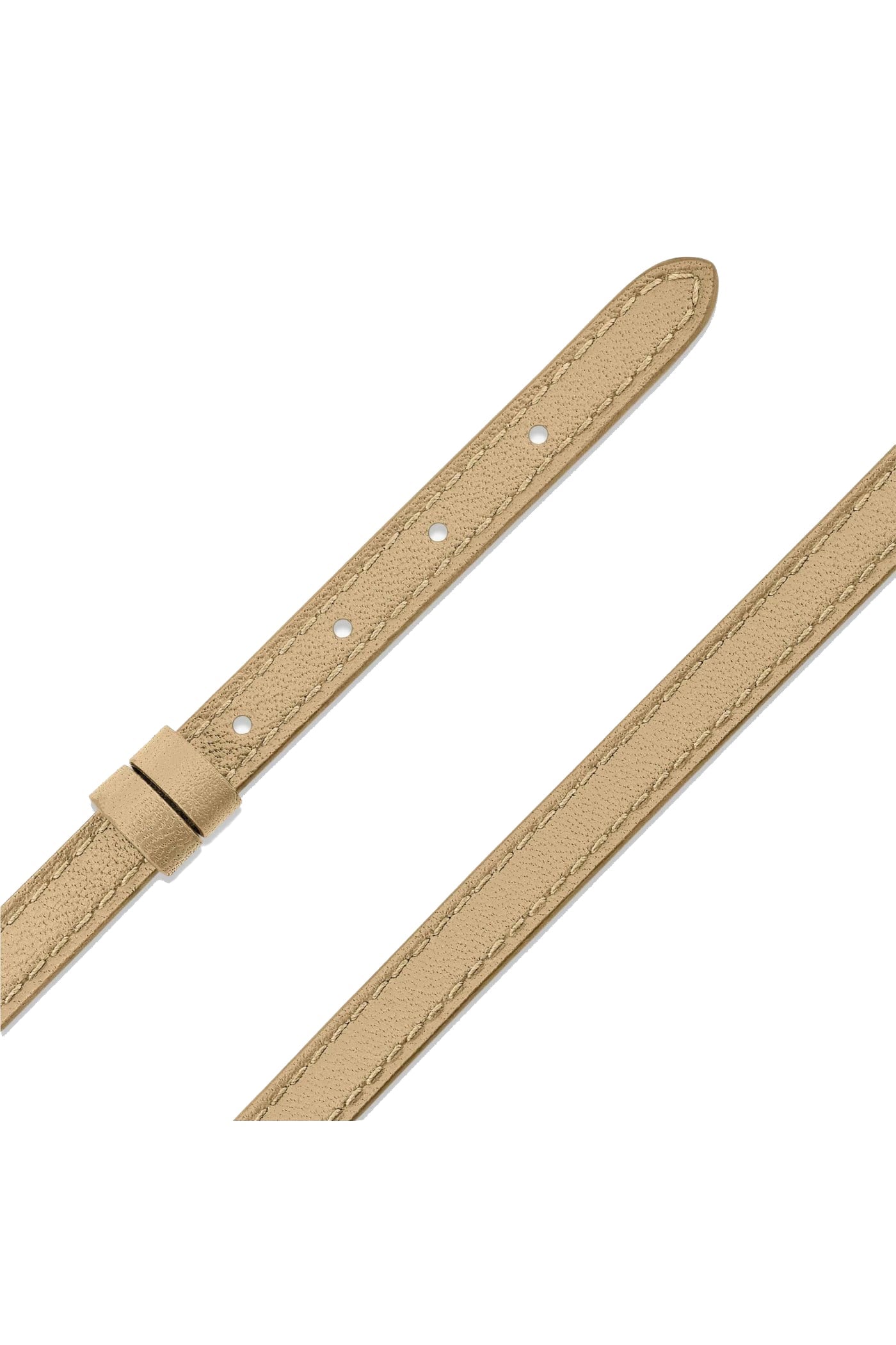 MESSIKA-My Move Leather Bracelet - Nude Beige-BEIGE