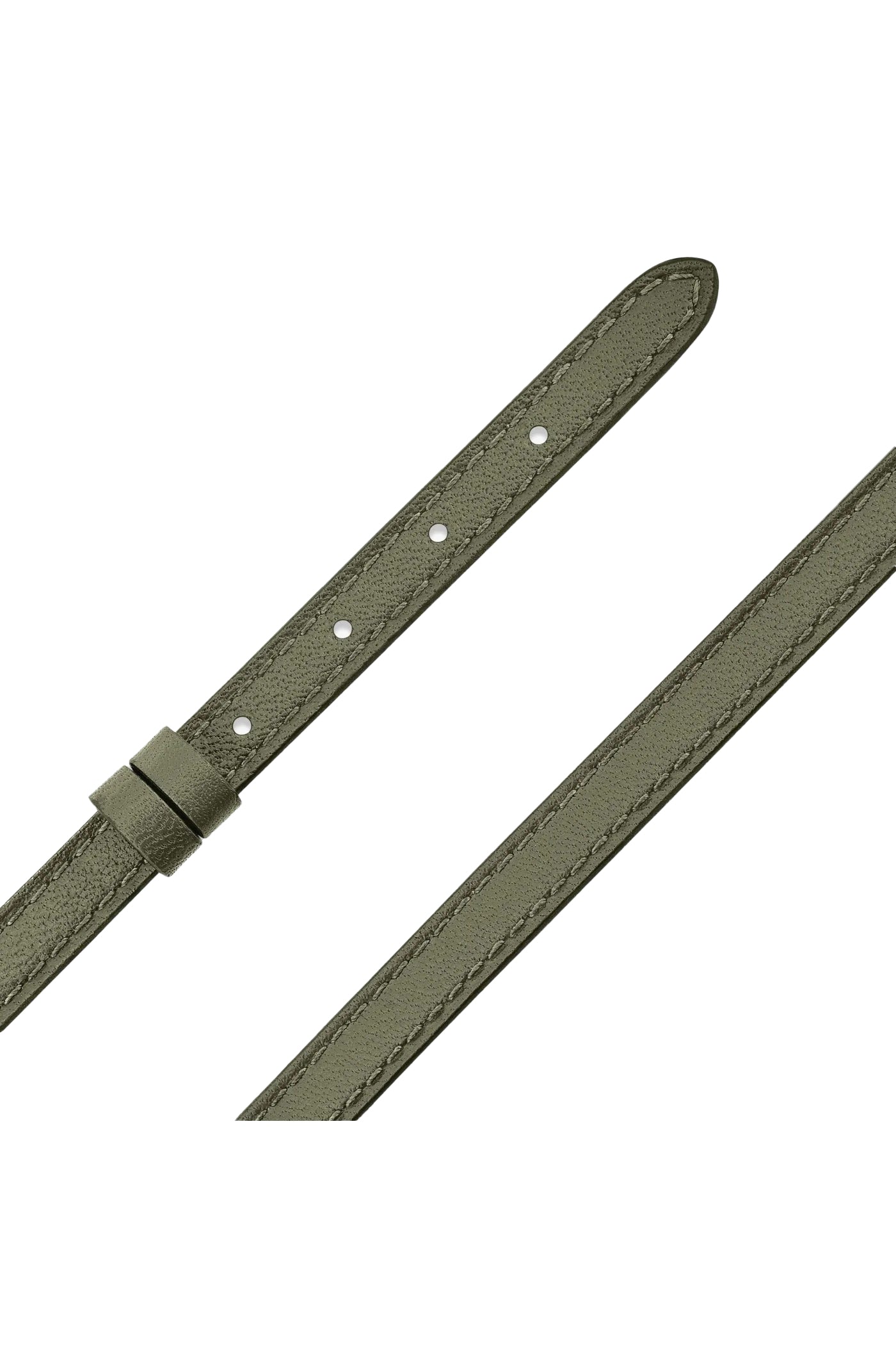MESSIKA-My Move Leather Bracelet - Olive Green-GREEN