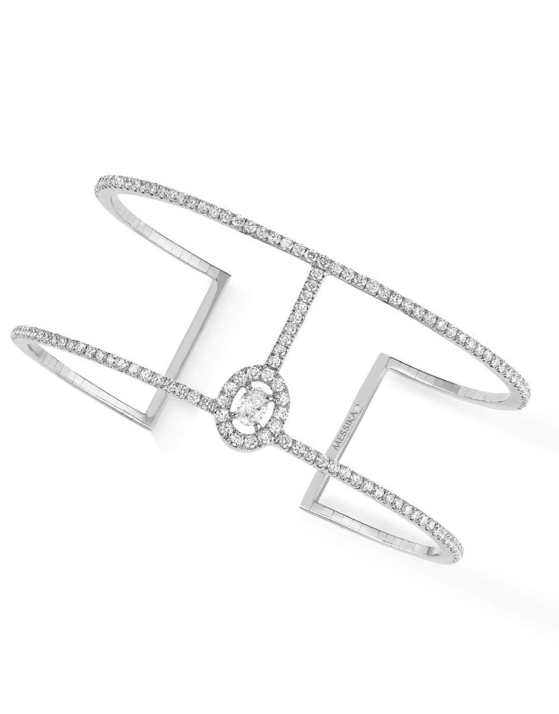 MESSIKA-Glam'Azone 2 Row Pavé Diamond Bracelet-