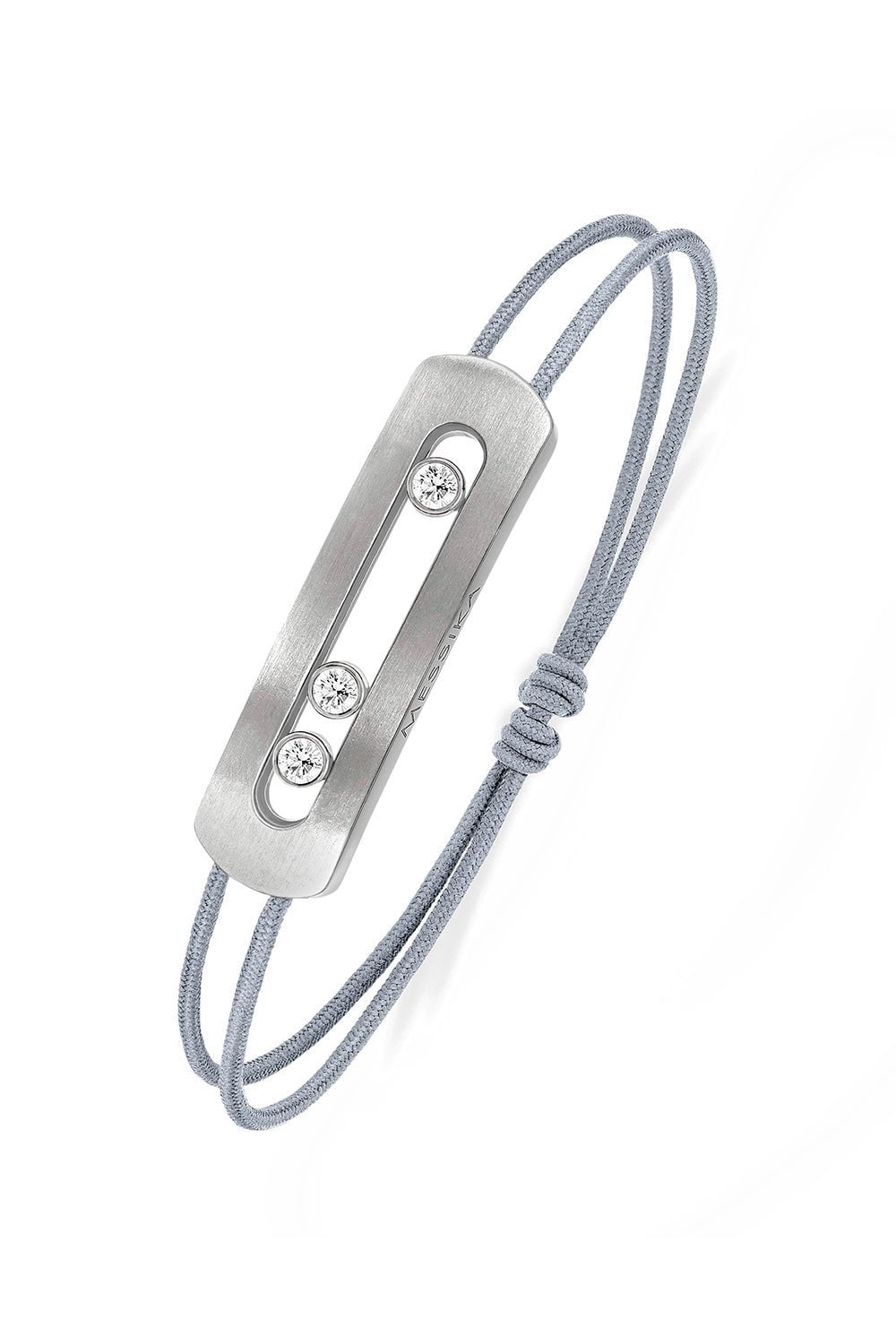 MESSIKA-Move Titanium Cord Bracelet-TITANIUM
