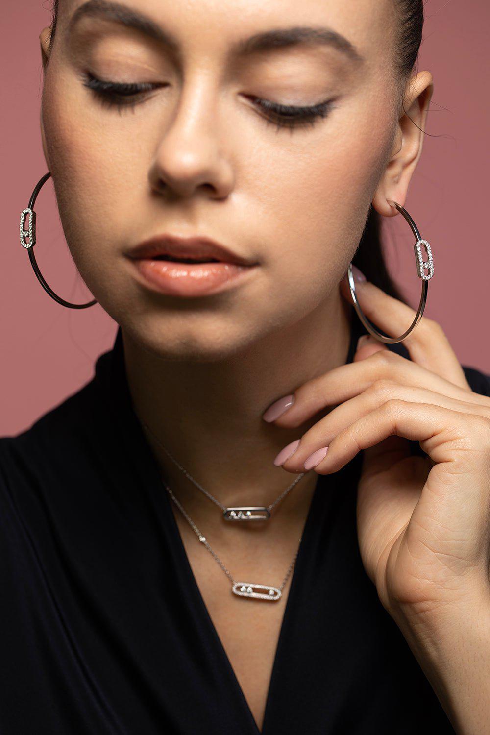 MESSIKA-Extra Large Creoles Hoop Earrings-