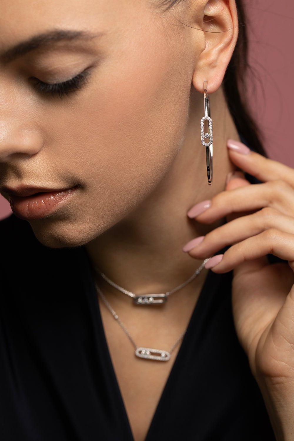 MESSIKA-Extra Large Creoles Hoop Earrings-