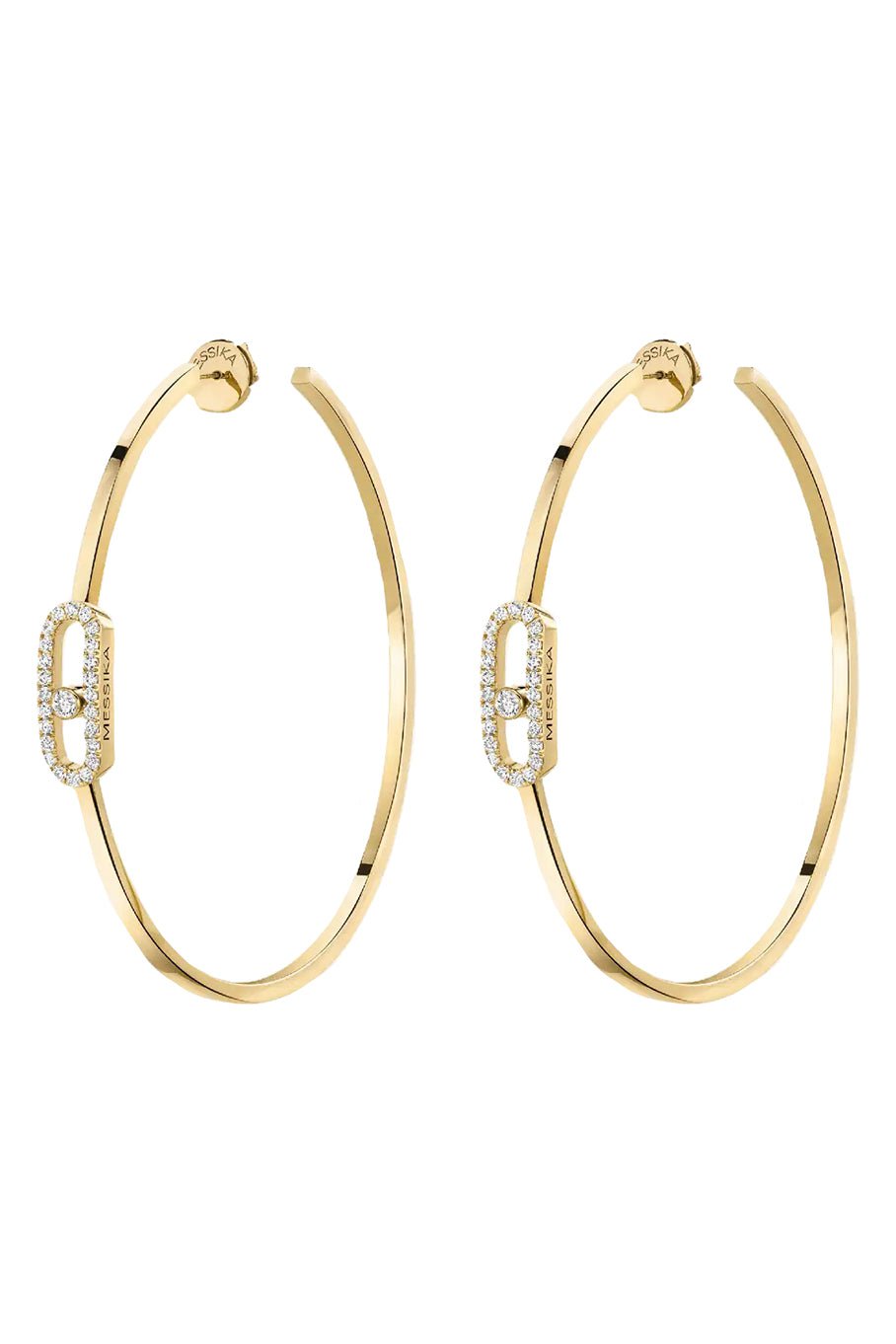 MESSIKA-Extra Large Creoles Hoop Earrings-
