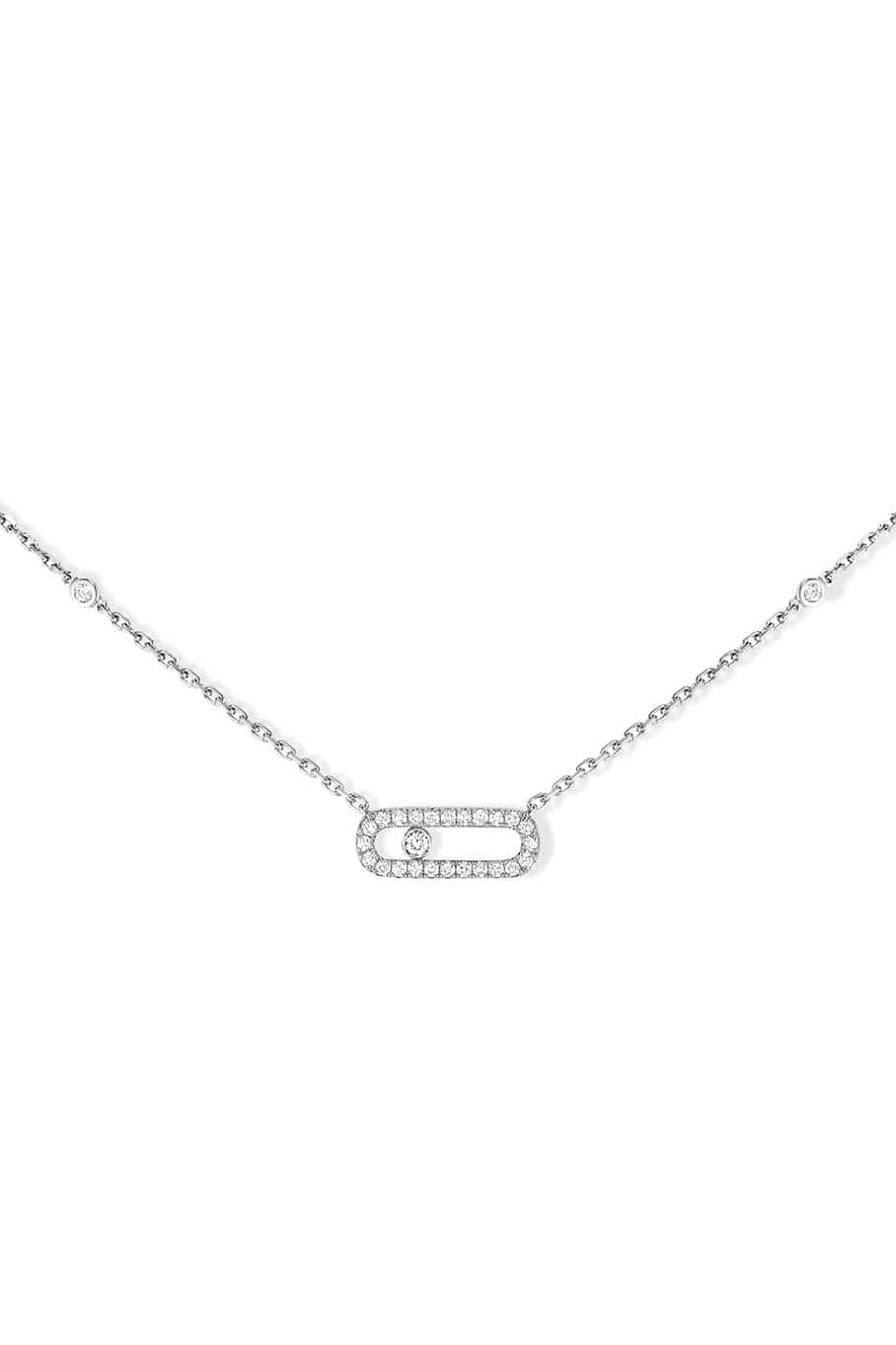 MESSIKA-Move Uno Pave Diamond Necklace-