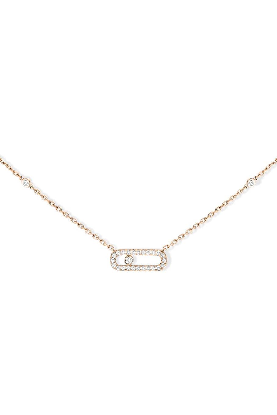 MESSIKA-Move Uno Pave Diamond Necklace-