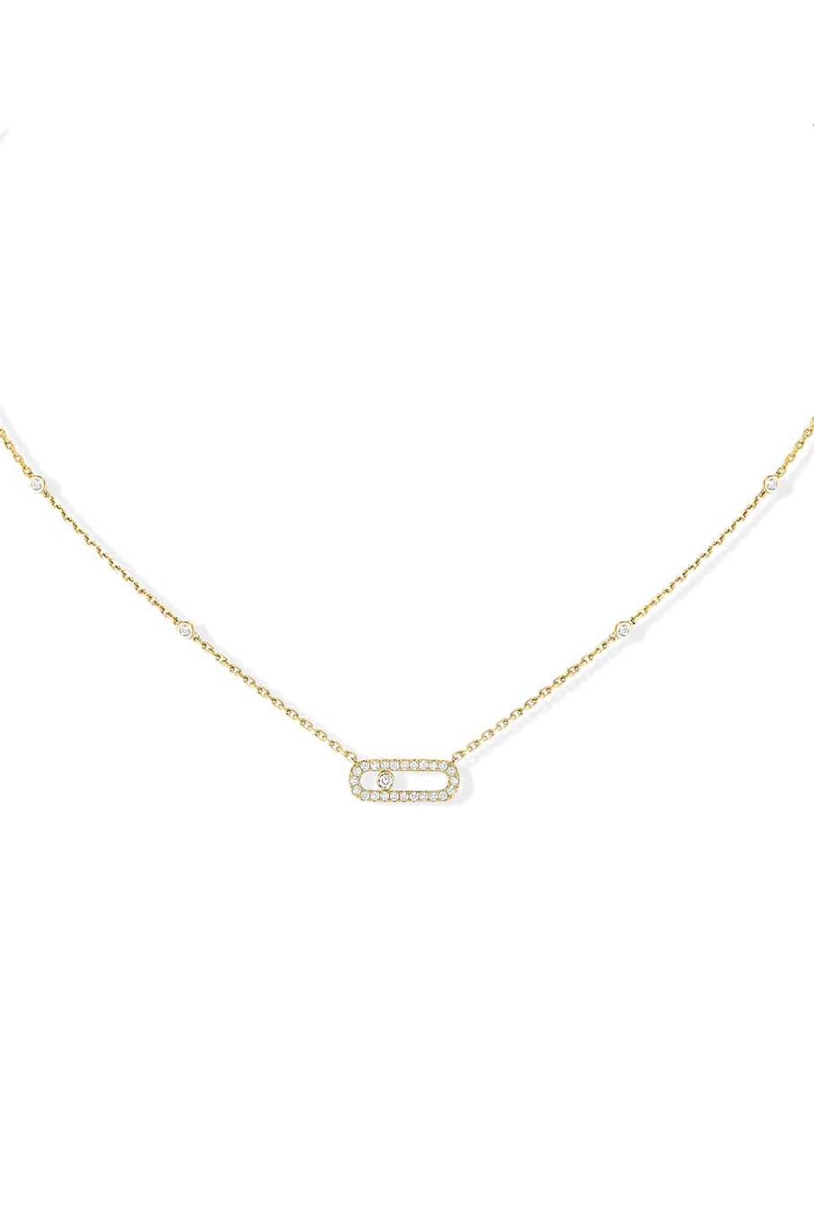 MESSIKA-Move Uno Pave Diamond Necklace-