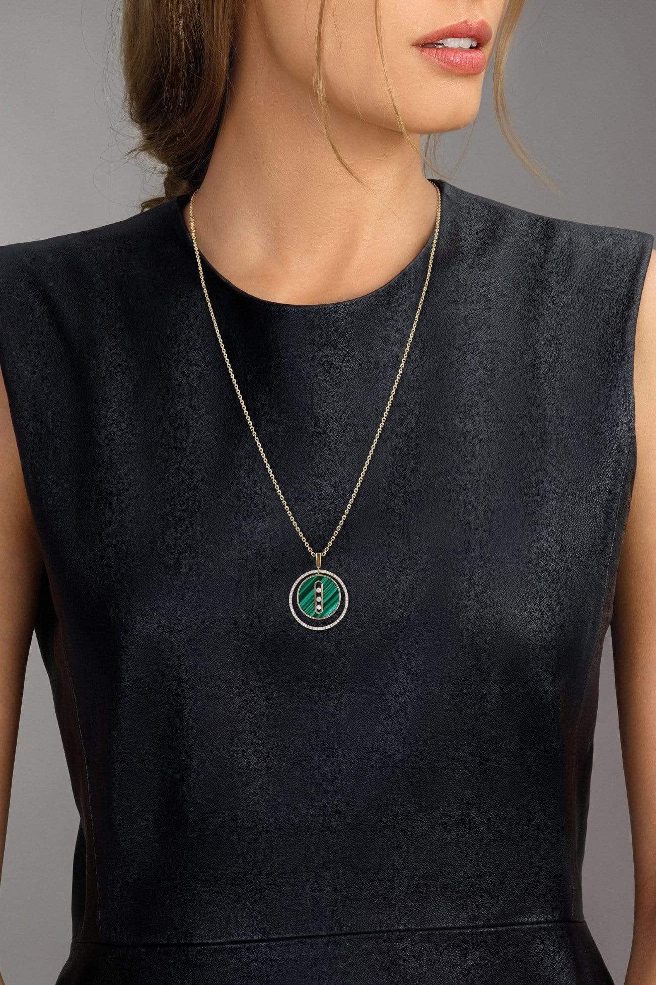 MESSIKA-Malachite Lucky Move MM-YELLOW GOLD