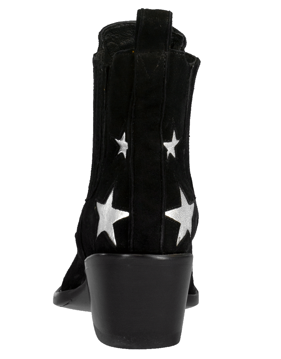 MEXICANA-Black Stars Leather Boot-